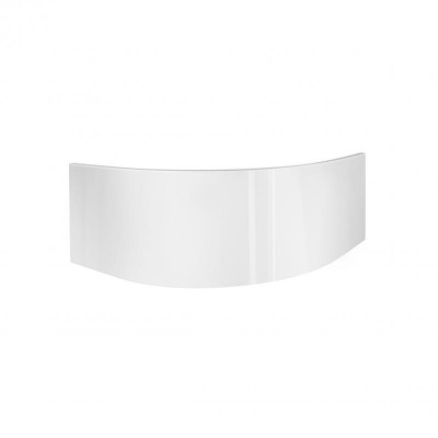 Душевой поддон Lidz KAPIELKA ST90x90x41, высокий, полукруглий, с панелью, диаметр слива 52 мм