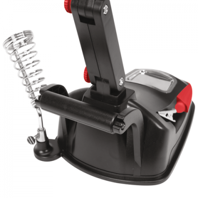 Лупа з штативом в ABS-пластиковій оправі YaTo YT-73861, (2 лінзи 3х/45х кратні, штат- 125х160 мм з підсвітленням) Лупа з штативом в ABS-пластиковій оправі YaTo YT-73861, (2 лінзи 3х/45х кратні, штат- 125х160 мм з підсвітленням)