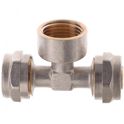 Тройник MASTER 16x1/2Fx16