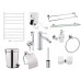 Набор для ванной комнаты Qtap Robin подвесной монтаж Mega Bundle White Набор для ванной комнаты Qtap Robin подвесной монтаж Mega Bundle White