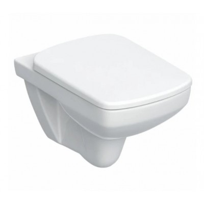 Унитаз подвесной Geberit SELNOVA Square 501.961.00.1, (Rimfree, с крышкой slow closing, с быстросъемными креплениями)