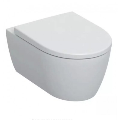 Унитаз подвесной Geberit ICON Rimfree 501.664.00.1 с сиденьем