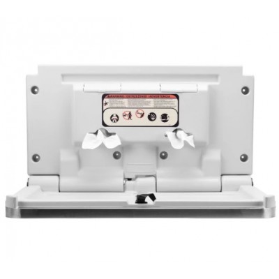 Пеленальный столик настенный откидной горизонтальный Power FG1690 (крышка из нержавеющей стали)