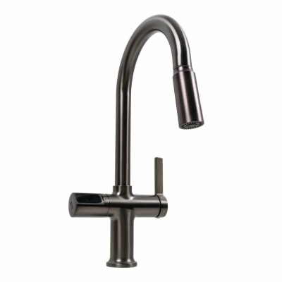 Смеситель кухонный VALESO NSC087 (сенсорный выключатель + датчик температуры)