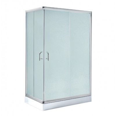 Душевая кабина Lidz Wawel SC120x80.SAT.LOW.FR, стекло Frost 5 мм + Душевой поддон Lidz KAPIELKA ST120x80х14