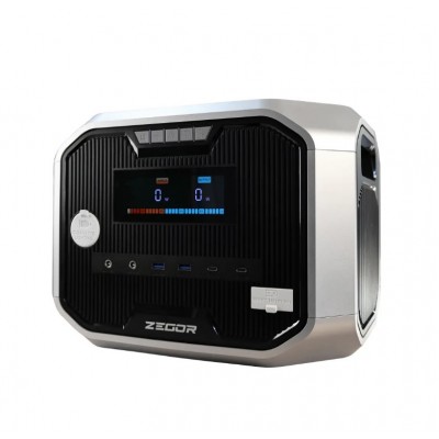 Зарядна станція Zegor YC1200 (акумулятор BYD, Чиста синусоїда, 1200 Вт ,пікова потужність 2400 Вт, 1310 Вт/год)