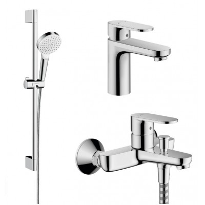 Набор смесителей для ванны Hansgrohe VERNIS BLEND 71550111 (71550000+71440000+26533400)