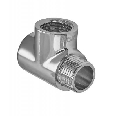 Реукционный тройник Koer KF.T06FFM.CHR - 1/2" FFМ хром (KR5622)