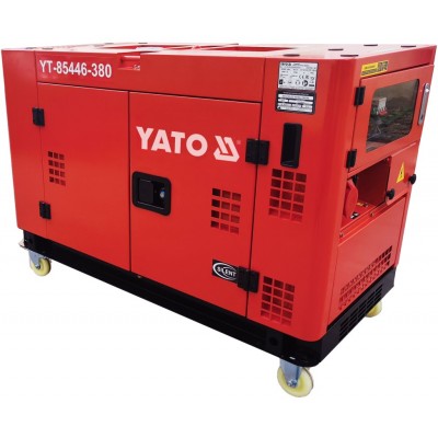 Генератор тока дизельный YATO YT-85446-380 (12 кВт, U=380 В)