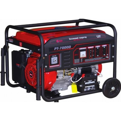 Бензиновый генератор EDON PT7000D (медная обмотка), 5,5 кВт