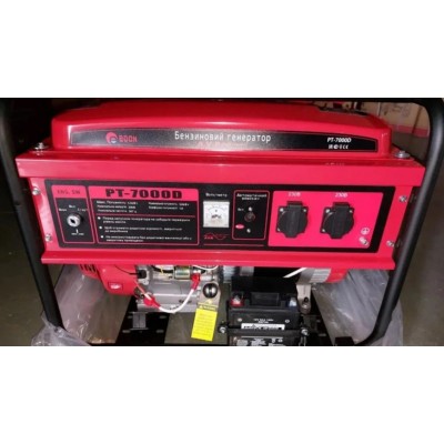 Бензиновый генератор EDON PT7000D (медная обмотка), 5,5 кВт Бензиновый генератор EDON PT7000D (медная обмотка), 5,5 кВт
