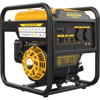 Инверторный бензиновый генератор Zegor FORT4500-O (4,0-4,5 кВт) Инверторный бензиновый генератор Zegor FORT4500-O (4,0-4,5 кВт)