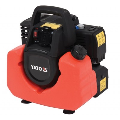 Генератор тока бензиновый инверторный YATO YT-85481 (W=800/880 Вт, U=230 В, расход – 0.75 л/ч, бак- 3.5л)