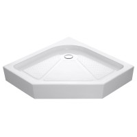 Душевой поддон EGER IRIS 90*90*16см пятиугольный, с сифоном (599-142/2) Душевой поддон EGER IRIS 90*90*16см пятиугольный, с сифоном (599-142/2)