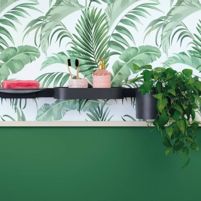 Держатель Hansgrohe WALLSTORIS 27904670 (70см, цвет черный матовый)
