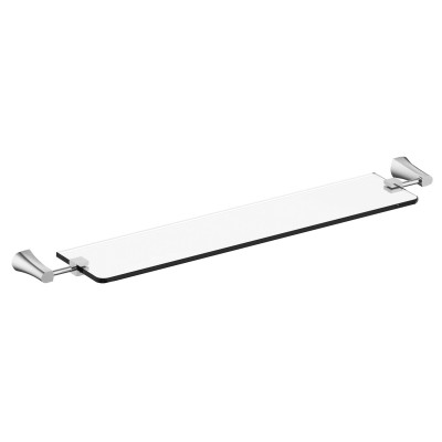 Полочка стеклянная Imprese CUTHNA stribro, (160280 stribro) Полочка стеклянная Imprese CUTHNA stribro, (160280 stribro)