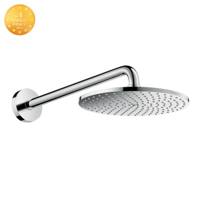 Верхний душ с держателем Hansgrohe 27607000