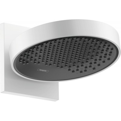 Верхний душ с настенным держателем Hansgrohe RAINFINITY 26226700 (250, 1jet, белый матовый)