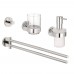 Набор аксессуаров 4 в 1 Master Bathroom Grohe ESSENTIALS 40846001