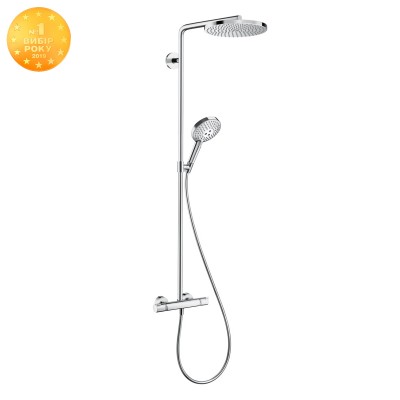 Душевая система с термостатом Hansgrohe RAINDANCE Select S Showerpipe 240 1jet P 27633000