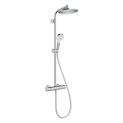 Душевая система c термостатом Hansgrohe CROMETTA S 240 1jet Showerpipe 27267000