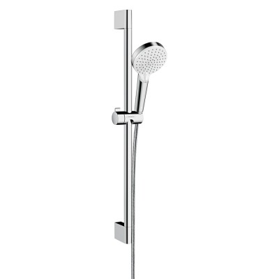 Душевой набор Hansgrohe CROMETTA 26532400, белый/хром