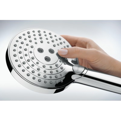 Ручной душ Hansgrohe RAINDANCE Select S 26014000 (120мм/3jet: PowderRain, Rain, WhirlAir)