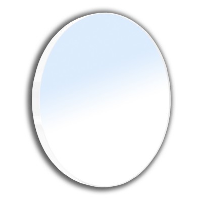Зеркало круглое VOLLE 60*60см на стальной крашенной раме, белого цвета, (16-06-916)