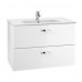 Шкафчик с двумя  ящиками Roca VICTORIA BASIC MODULAR 79см, цвет белый (A856576806)