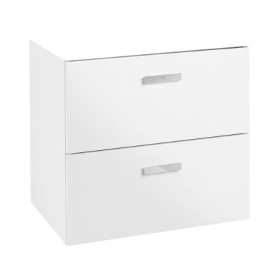 Шкафчик с двумя  ящиками Roca VICTORIA BASIC MODULAR 59см, цвет белый (A856575806)