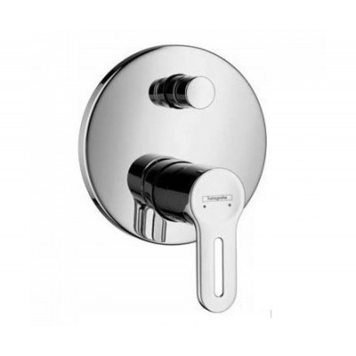 Смеситель на ванну врезной Hansgrohe Metropol S 14465880 (матовый/хром )