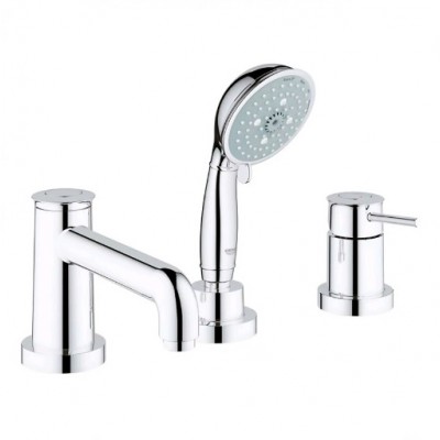 Смеситель для ванны на 3 отверстия Grohe BAUCLASSIC 2511800A