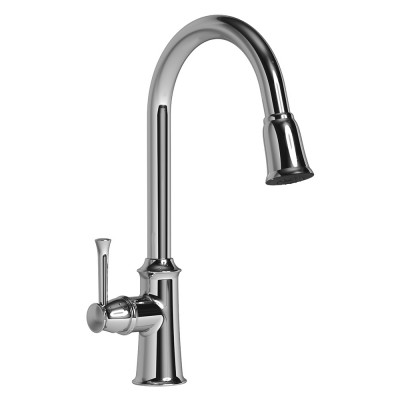 Смеситель для кухни с вытяжной лейкой Imprese PODZIMA LEDOVE , (ZMK01170115)