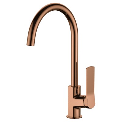 Смеситель для кухни VOLLE SOLO, cepillado bronce, (1510.111021)