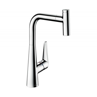 Смеситель для кухни с выдвижной изливом Hansgrohe TALIS Select S 72821000