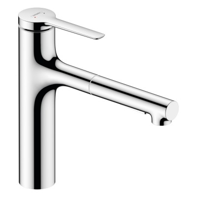 Смеситель для кухни Hansgrohe ZESIS M33 74804000 с вытяжным изливом, Sbox lite
