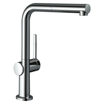 Смеситель для кухни Hansgrohe TALIS M54 72809000 с вытяжным изливом, (1jet, sBox, хром)