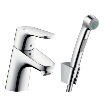 Смеситель для умывальника с гигиенической лейкой Hansgrohe FOCUS 31926000