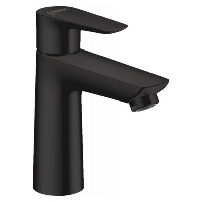 Смеситель для умывальника с донным клапаном Hansgrohe TALIS E 71710670, чёрный матовый