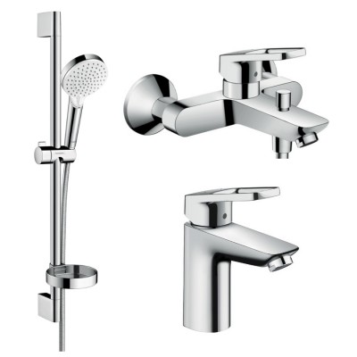 Набор смесителей для ванны Hansgrohe LOGIS Loop 1062019 (71151000+71244000+26553400)