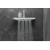 Боковой душ Hansgrohe RAINFINITY 26243700 (500 1jet с полкой, белый матовый)