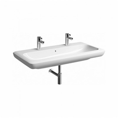 Умывальник Kolo LIFE! 100см, с двумя отверстиями под смеситель (M21510000)