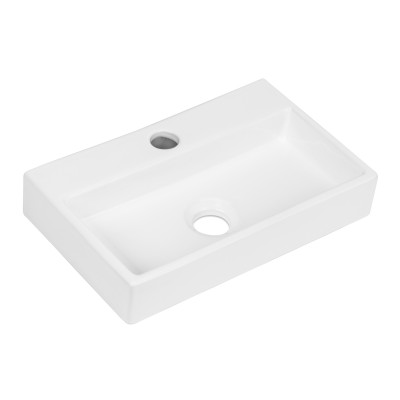 Умывальник прямоугольный с отверстием под смеситель Volle 13-01-11, (38*24*7см ) Умывальник прямоугольный с отверстием под смеситель Volle 13-01-11, (38*24*7см )
