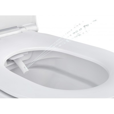 Унитаз-биде подвесной с электронным управлением VOLLE NEMO Rimless+сиденье Slim slow-closing, (13-17-777)