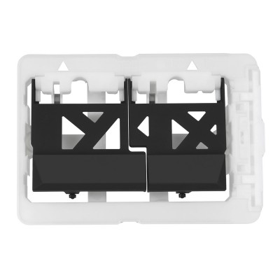 Клавиша смыва Imprese IMPRESE PAN, белая с хромом, пластик, (i8245W)