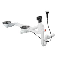 Сифон для кухонной мойки Hansgrohe D17-11 43938000, хром Сифон для кухонной мойки Hansgrohe D17-11 43938000, хром