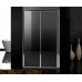 Дверь в нишу EGER 120*195см, раздвижная, профиль хром, стекло прозрачное 5мм (599-153(h))