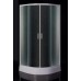 Душевая кабина 90*90*200см Eger TISZA 599-021, (на мелком поддоне, профиль белый, стекло "Zuzmara")