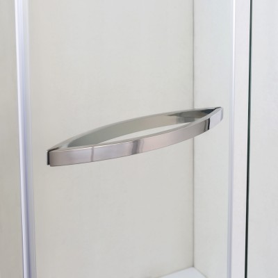 Душевая кабина EGER TALÁNY 90*90*205 см, на поддоне 15 см, профиль хром, стекло прозрачное 10 мм (599-555)