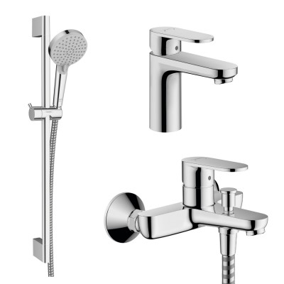 Набор смесителей для ванны Hansgrohe VERNIS BLEND 71550112 (71550000+71440000+26275000)